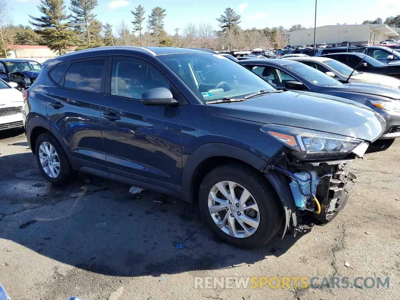 4 Photograph of a damaged car KM8J3CA44LU177416 HYUNDAI TUCSON 2020