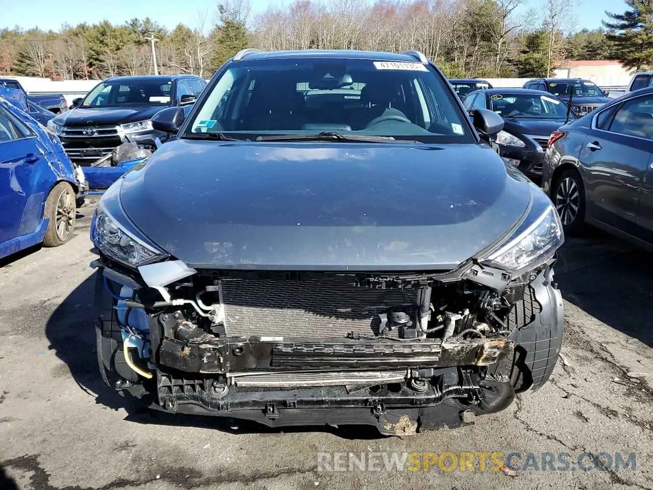 5 Photograph of a damaged car KM8J3CA44LU177416 HYUNDAI TUCSON 2020