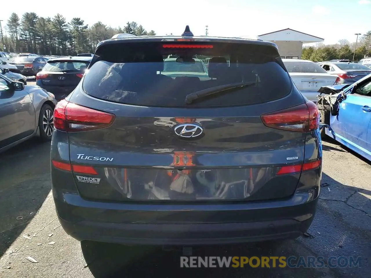 6 Photograph of a damaged car KM8J3CA44LU177416 HYUNDAI TUCSON 2020