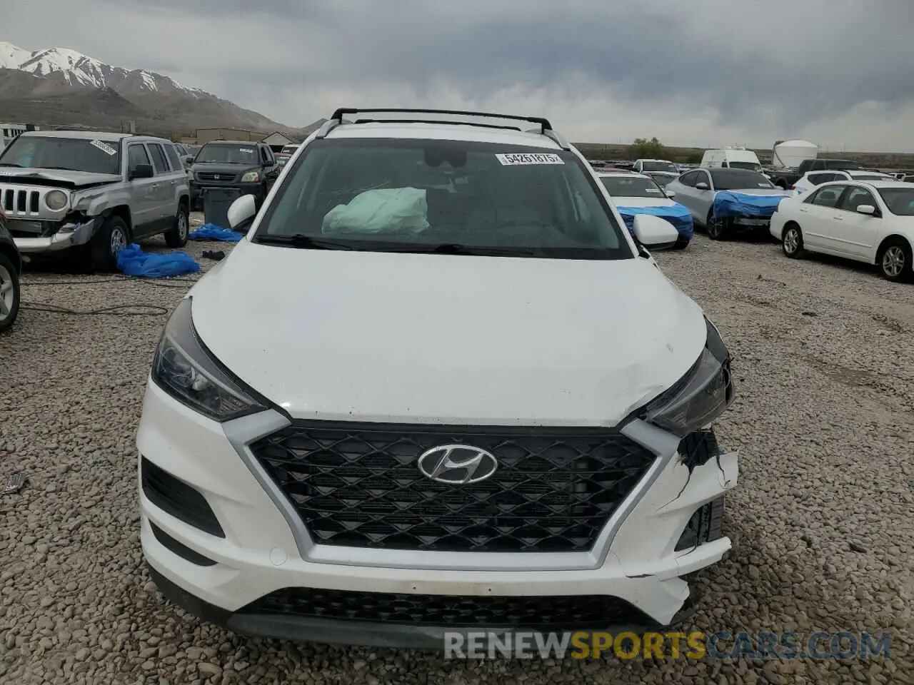 5 Photograph of a damaged car KM8J3CA45LU083075 HYUNDAI TUCSON 2020