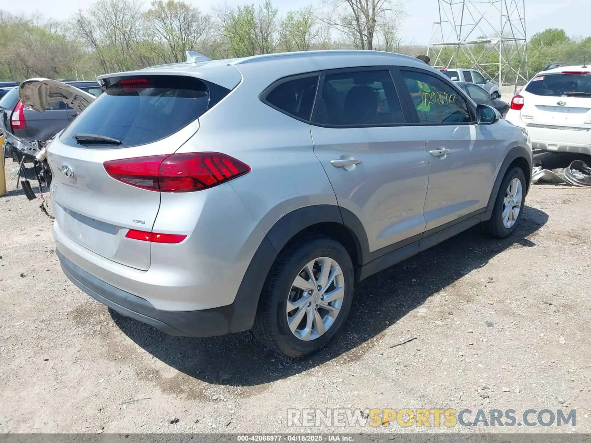 4 Photograph of a damaged car KM8J3CA45LU226316 HYUNDAI TUCSON 2020