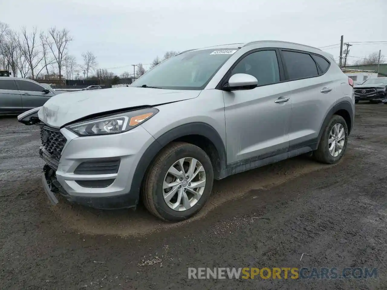 1 Photograph of a damaged car KM8J3CA46LU183816 HYUNDAI TUCSON 2020