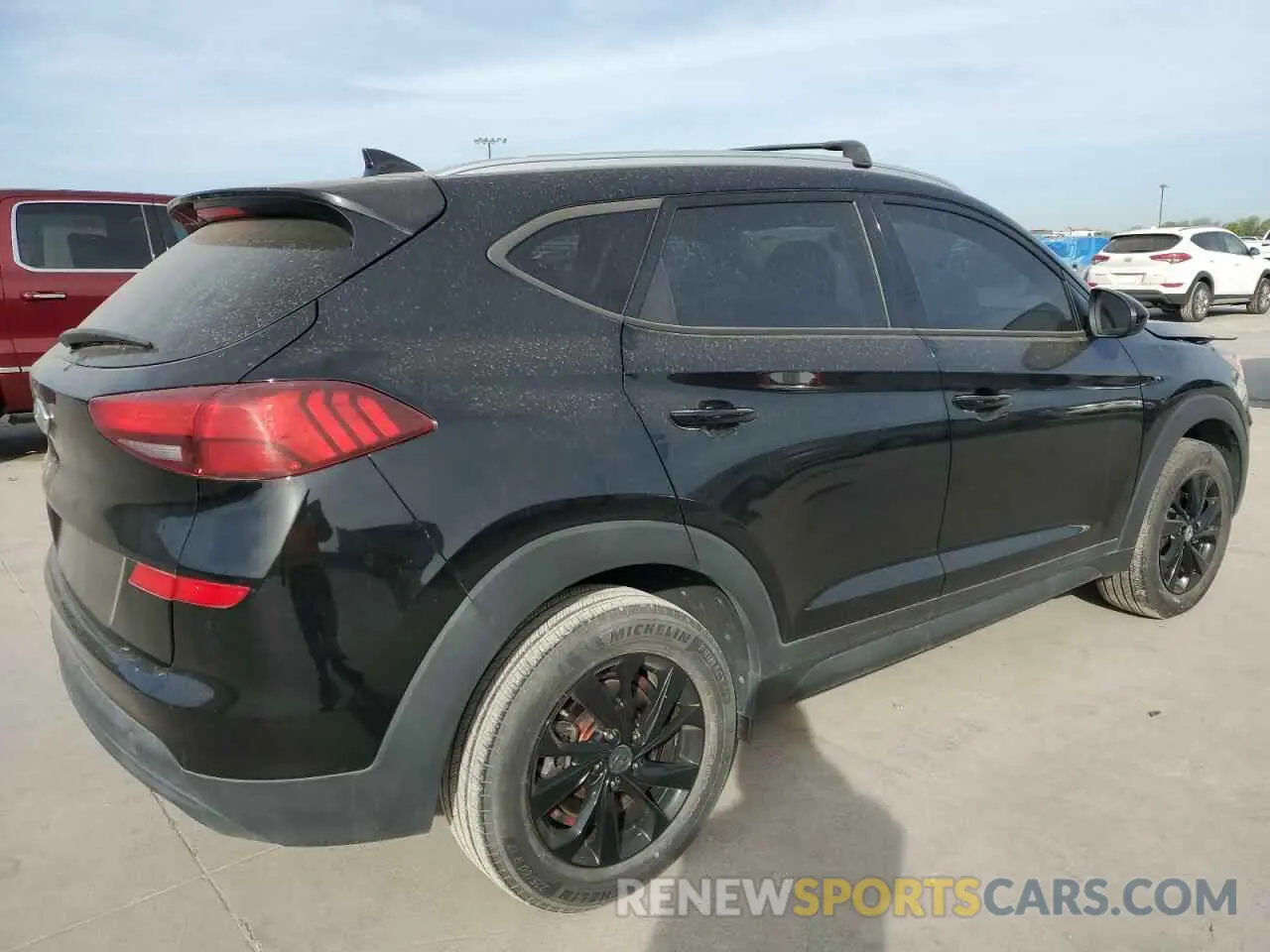 3 Photograph of a damaged car KM8J3CA46LU276853 HYUNDAI TUCSON 2020