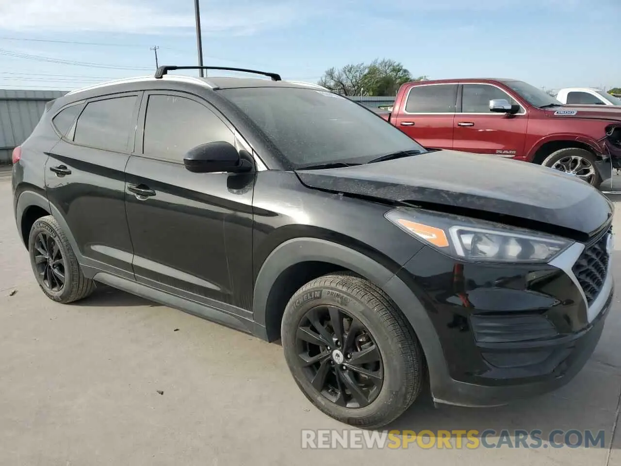 4 Photograph of a damaged car KM8J3CA46LU276853 HYUNDAI TUCSON 2020
