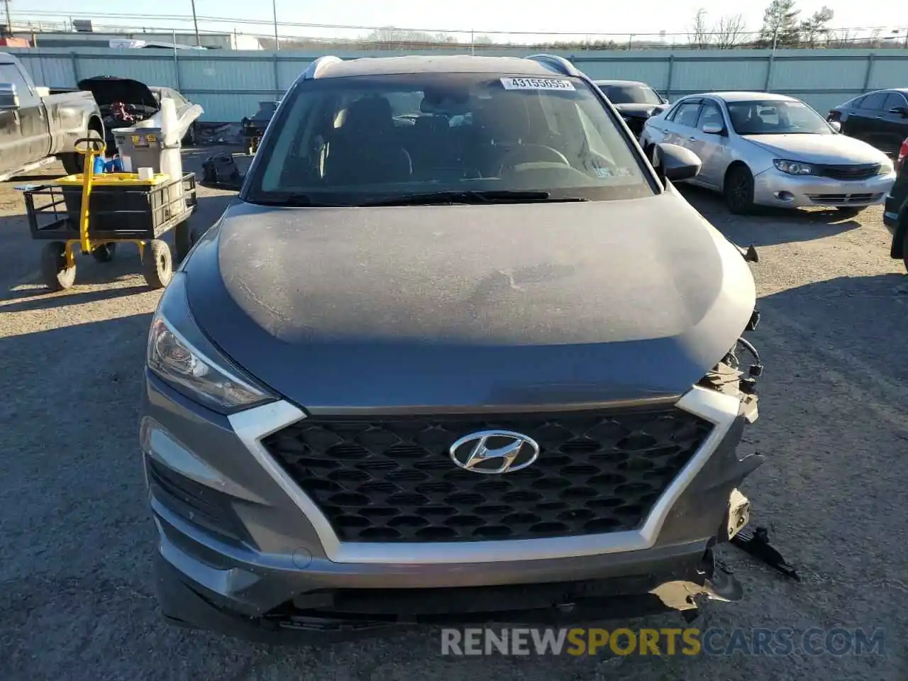 5 Photograph of a damaged car KM8J3CA47LU123639 HYUNDAI TUCSON 2020