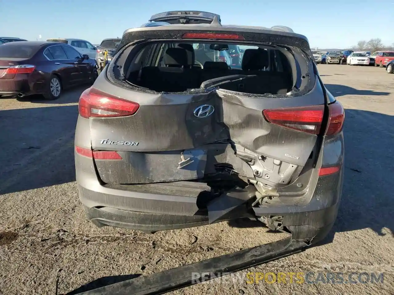 6 Photograph of a damaged car KM8J3CA47LU123639 HYUNDAI TUCSON 2020