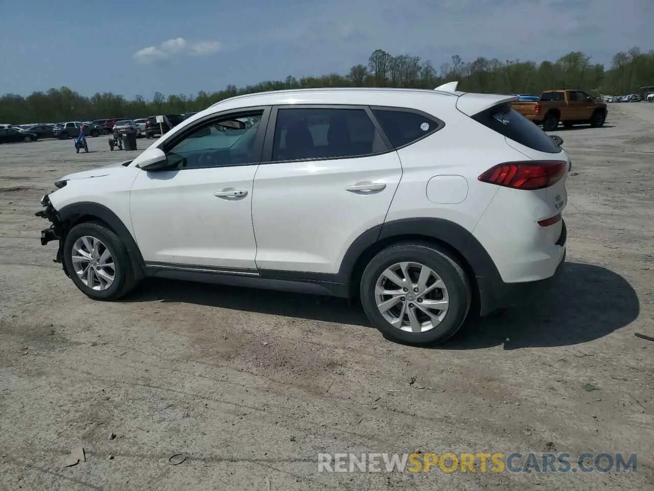 2 Photograph of a damaged car KM8J3CA47LU160870 HYUNDAI TUCSON 2020