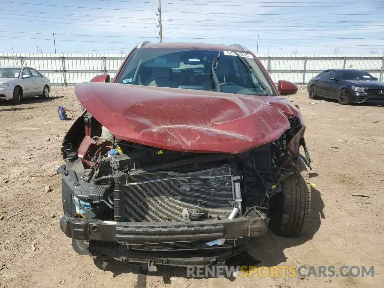 5 Photograph of a damaged car KM8J3CA47LU206472 HYUNDAI TUCSON 2020
