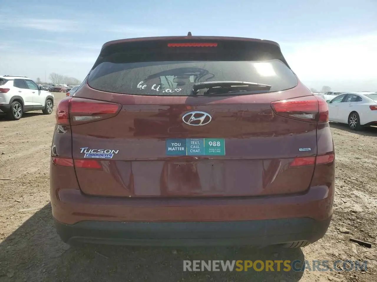 6 Photograph of a damaged car KM8J3CA47LU206472 HYUNDAI TUCSON 2020