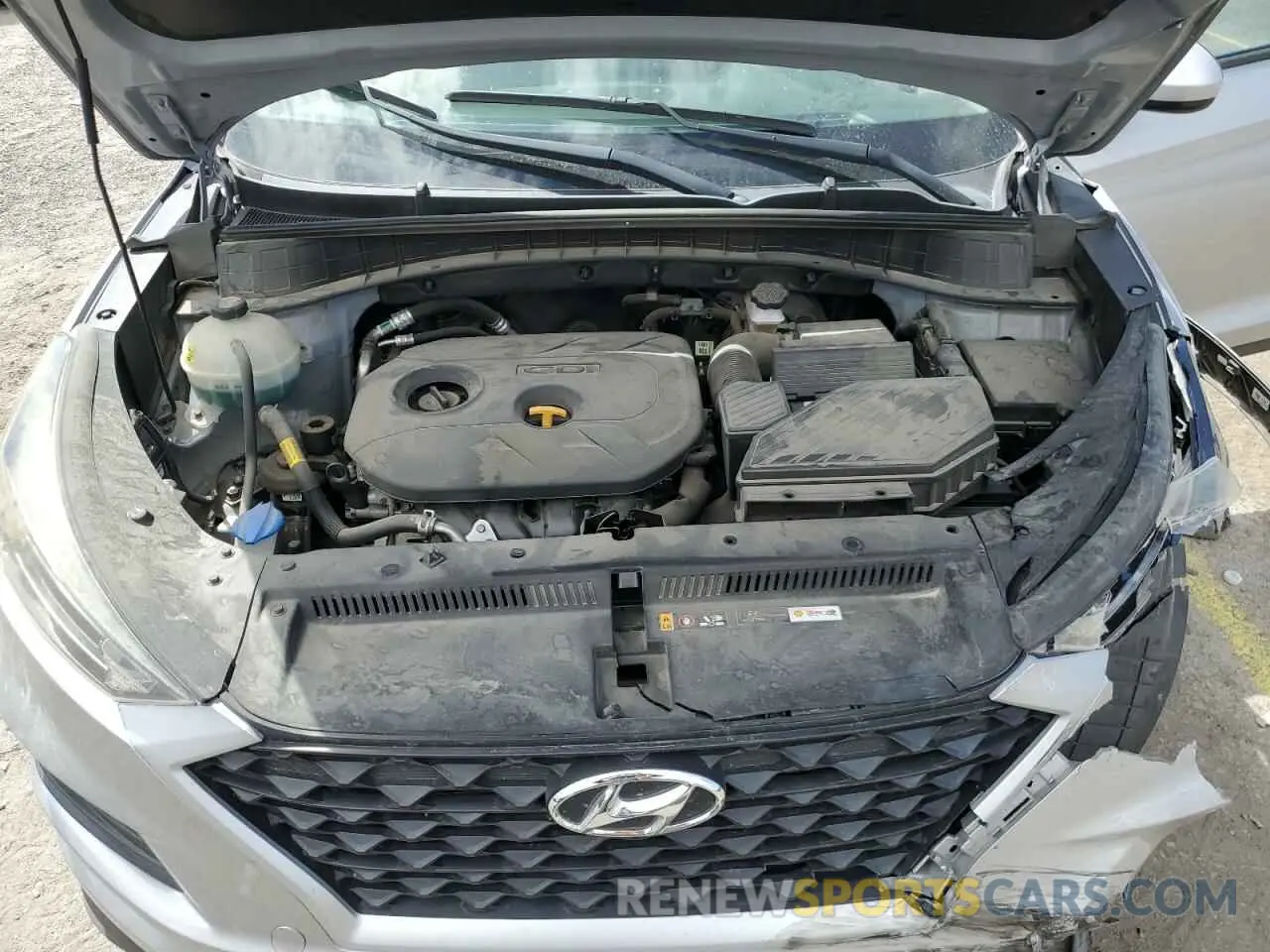 13 Photograph of a damaged car KM8J3CA48LU081014 HYUNDAI TUCSON 2020