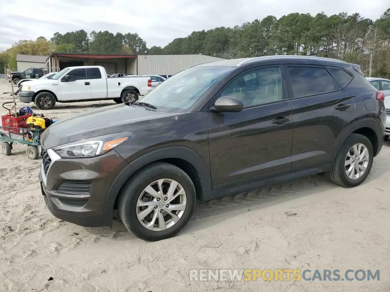 1 Photograph of a damaged car KM8J3CA48LU087055 HYUNDAI TUCSON 2020
