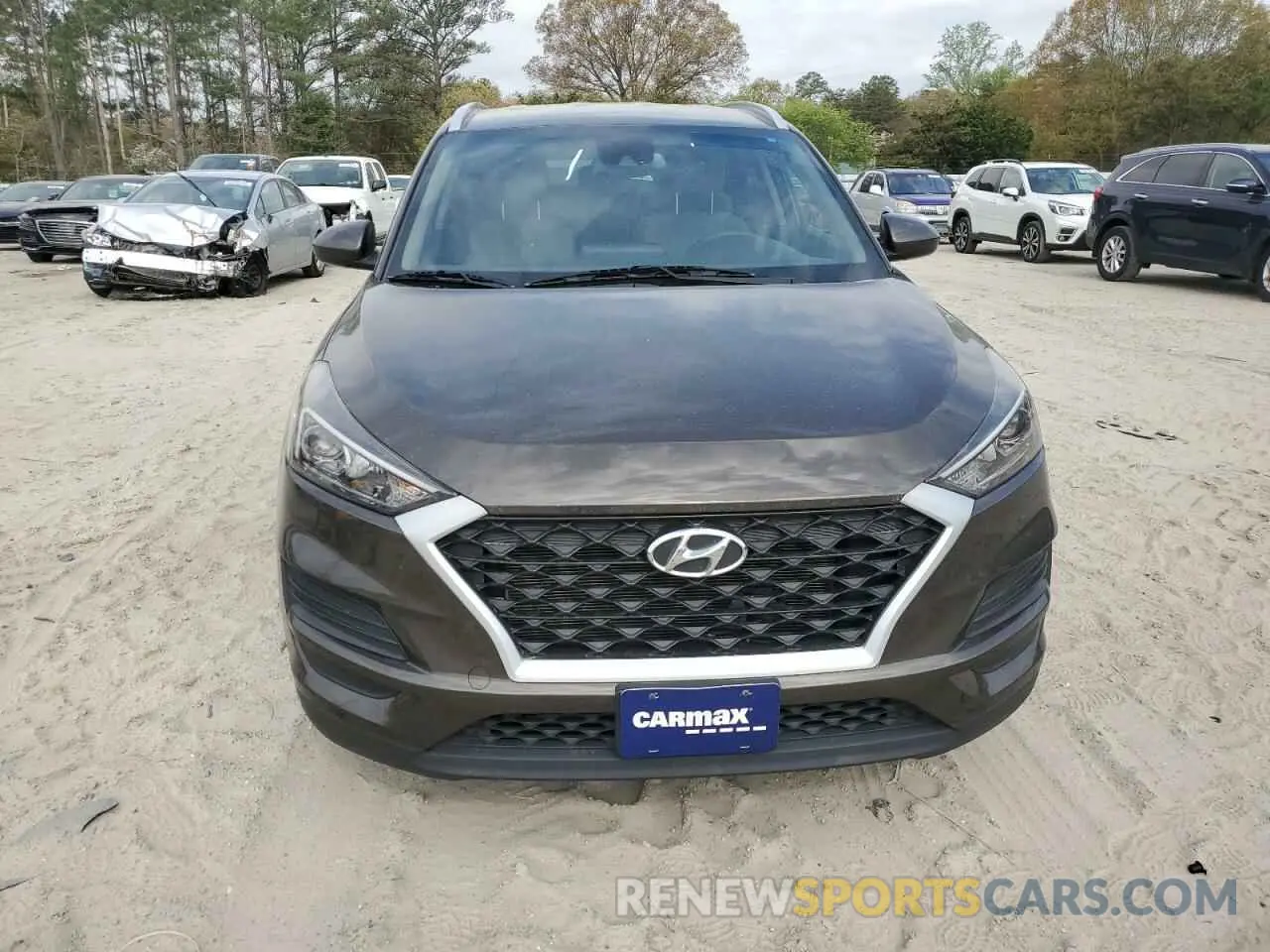 5 Photograph of a damaged car KM8J3CA48LU087055 HYUNDAI TUCSON 2020