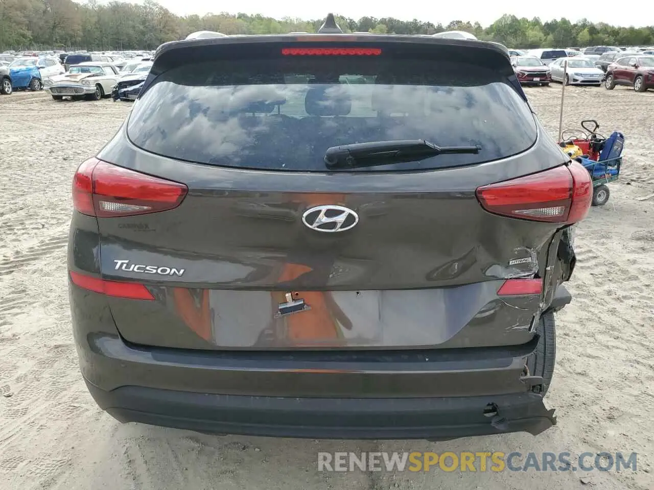 6 Photograph of a damaged car KM8J3CA48LU087055 HYUNDAI TUCSON 2020