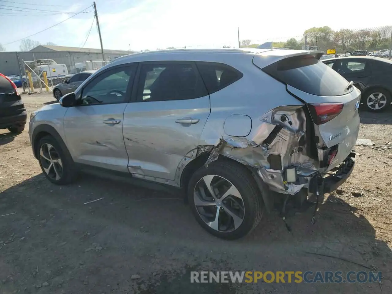 2 Photograph of a damaged car KM8J3CA48LU136397 HYUNDAI TUCSON 2020