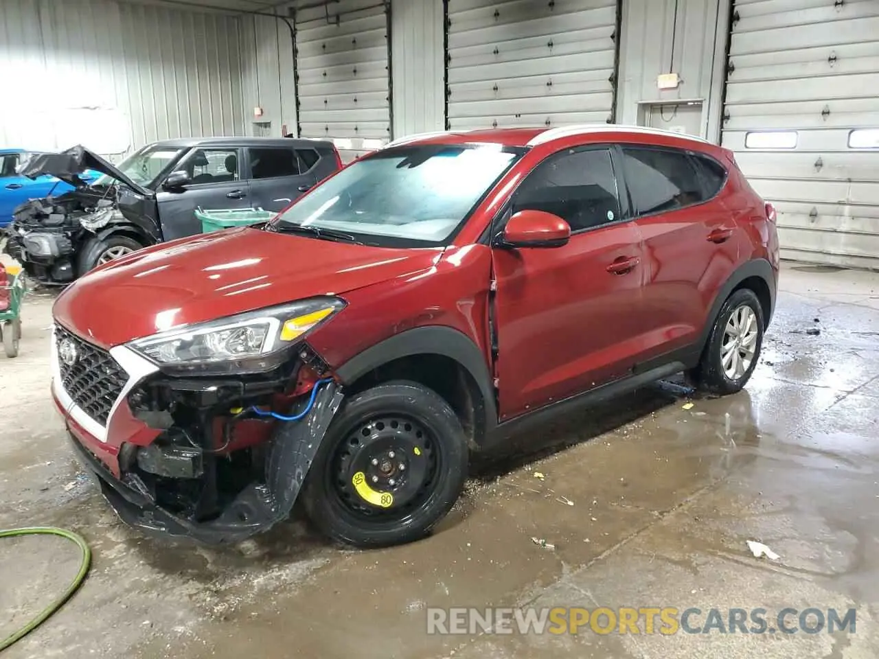 1 Photograph of a damaged car KM8J3CA48LU176883 HYUNDAI TUCSON 2020