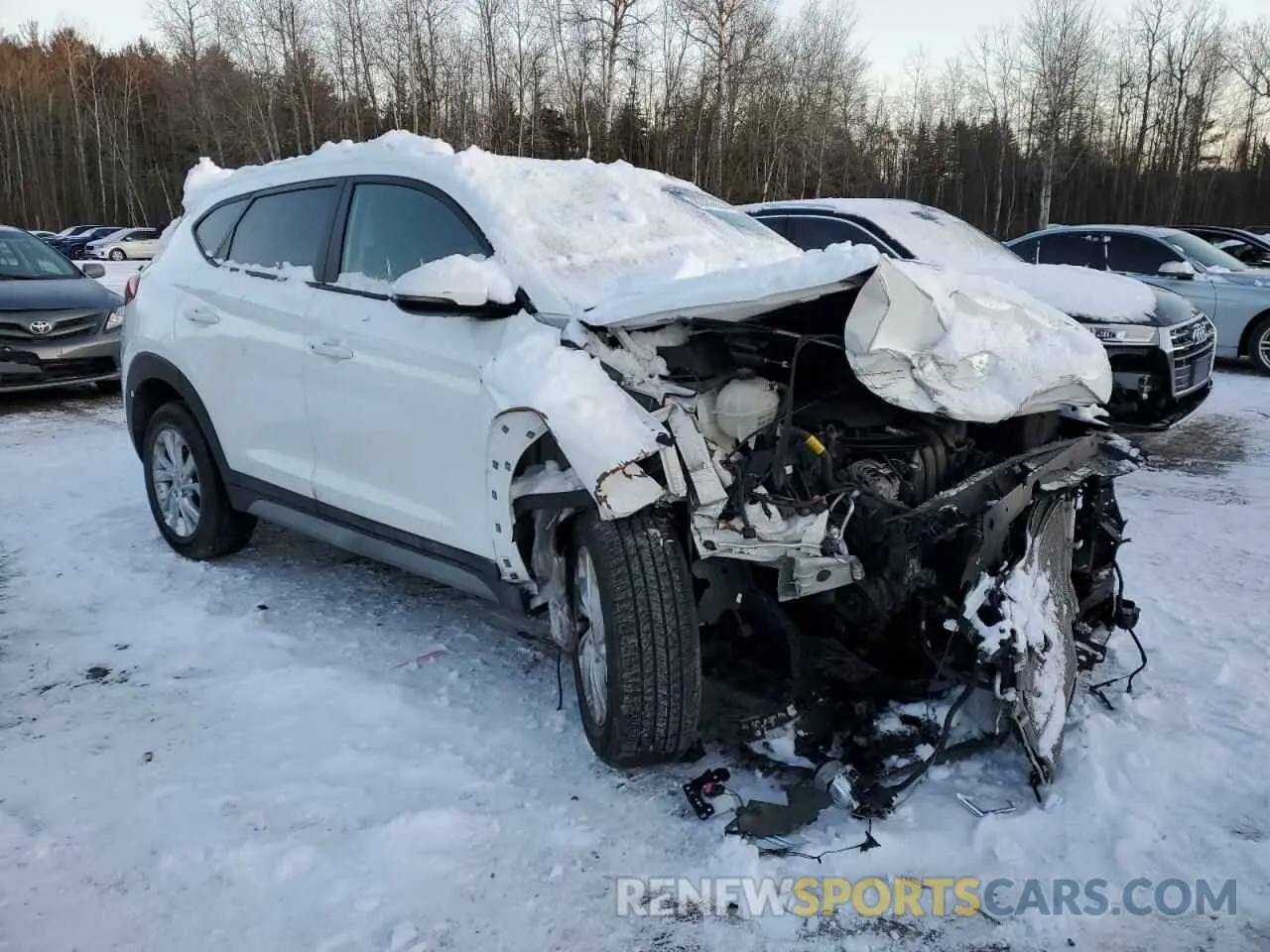 4 Photograph of a damaged car KM8J3CA48LU259486 HYUNDAI TUCSON 2020