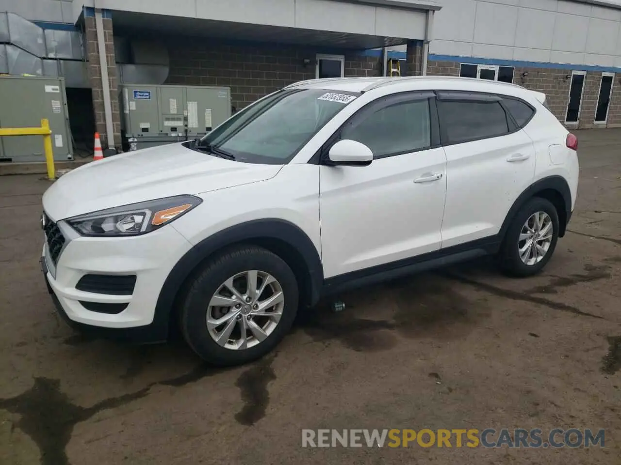 1 Photograph of a damaged car KM8J3CA48LU266468 HYUNDAI TUCSON 2020