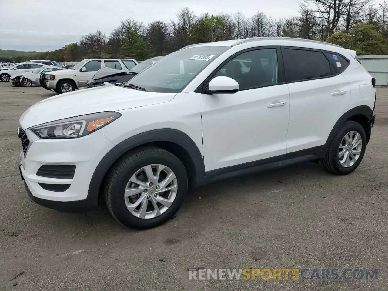 1 Photograph of a damaged car KM8J3CA49LU190467 HYUNDAI TUCSON 2020