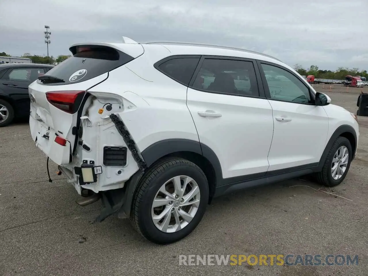 3 Photograph of a damaged car KM8J3CA49LU190467 HYUNDAI TUCSON 2020