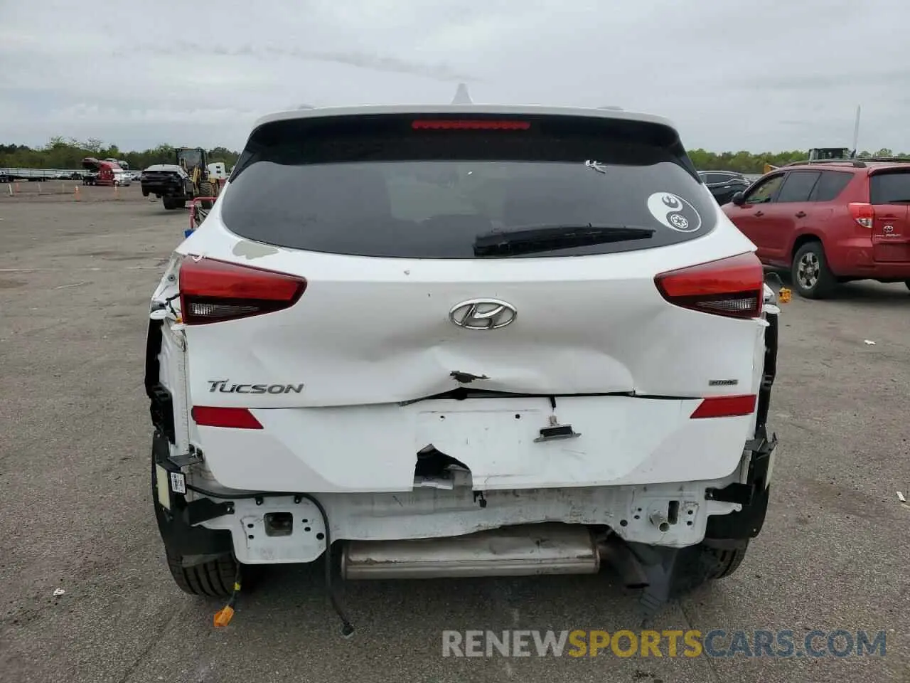 6 Photograph of a damaged car KM8J3CA49LU190467 HYUNDAI TUCSON 2020