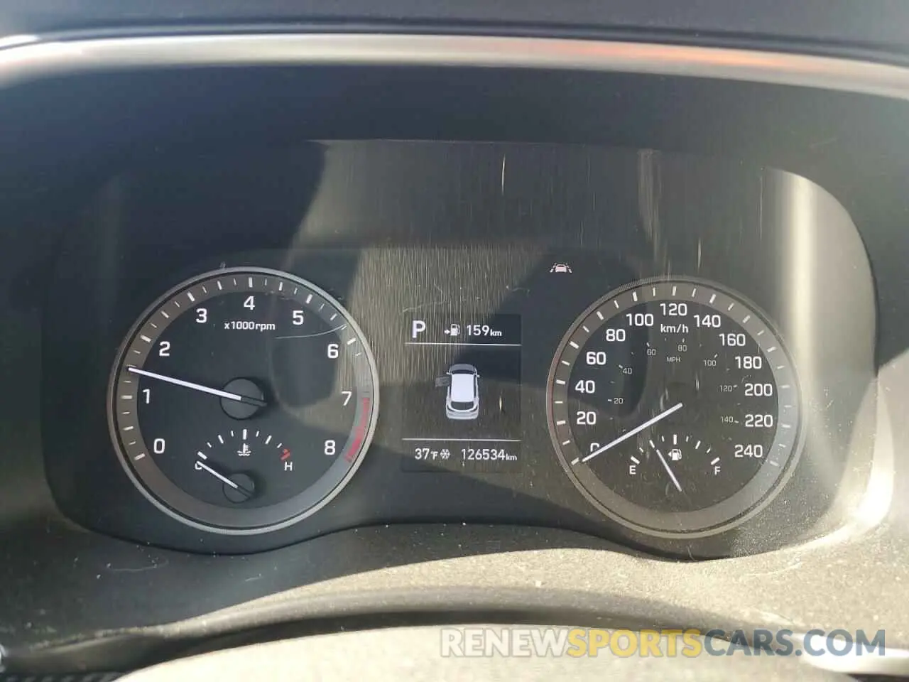 9 Photograph of a damaged car KM8J3CA49LU215447 HYUNDAI TUCSON 2020