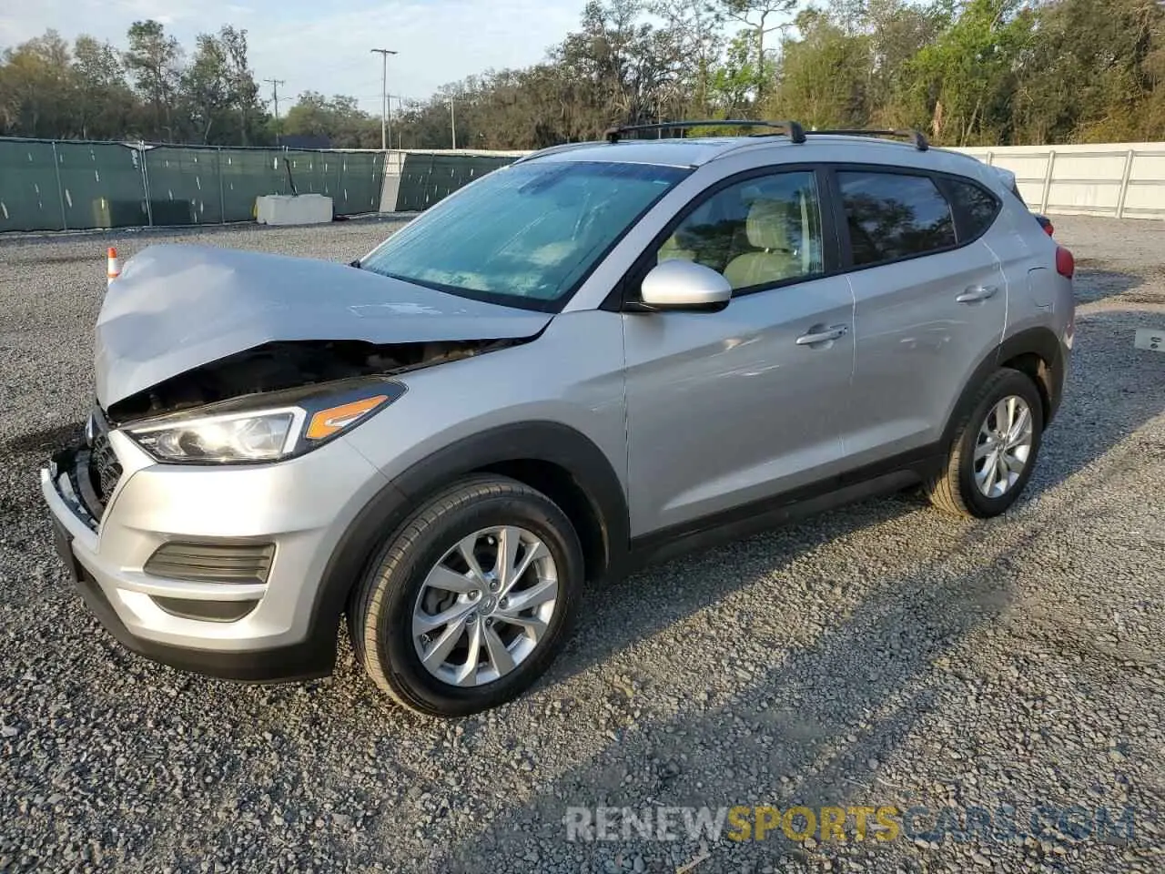 1 Photograph of a damaged car KM8J3CA4XLU102977 HYUNDAI TUCSON 2020