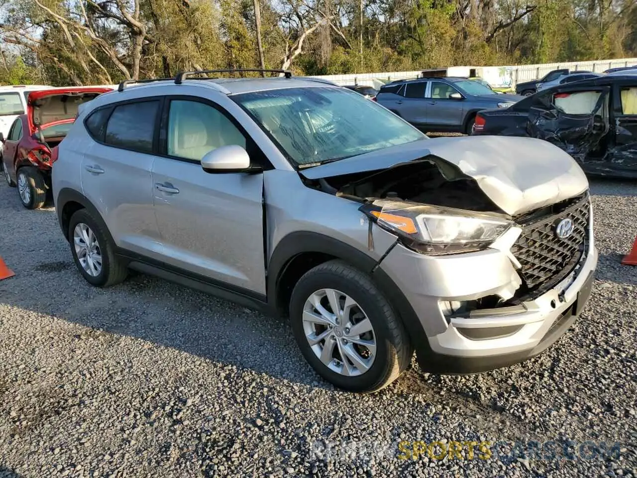 4 Photograph of a damaged car KM8J3CA4XLU102977 HYUNDAI TUCSON 2020