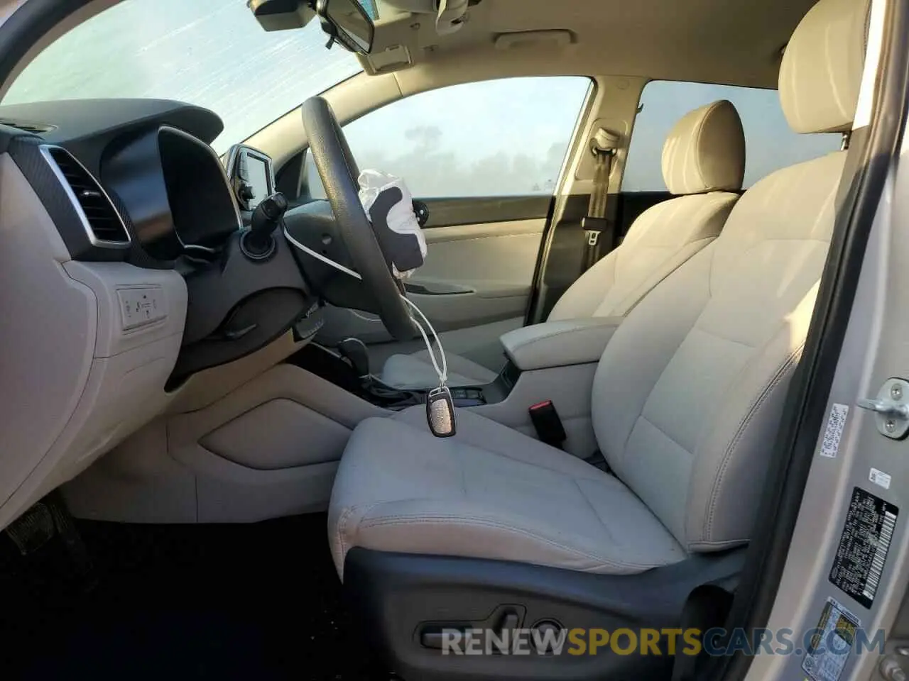 7 Photograph of a damaged car KM8J3CA4XLU102977 HYUNDAI TUCSON 2020