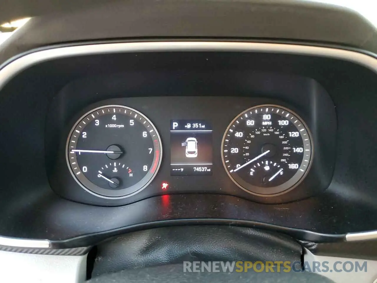 9 Photograph of a damaged car KM8J3CA4XLU102977 HYUNDAI TUCSON 2020
