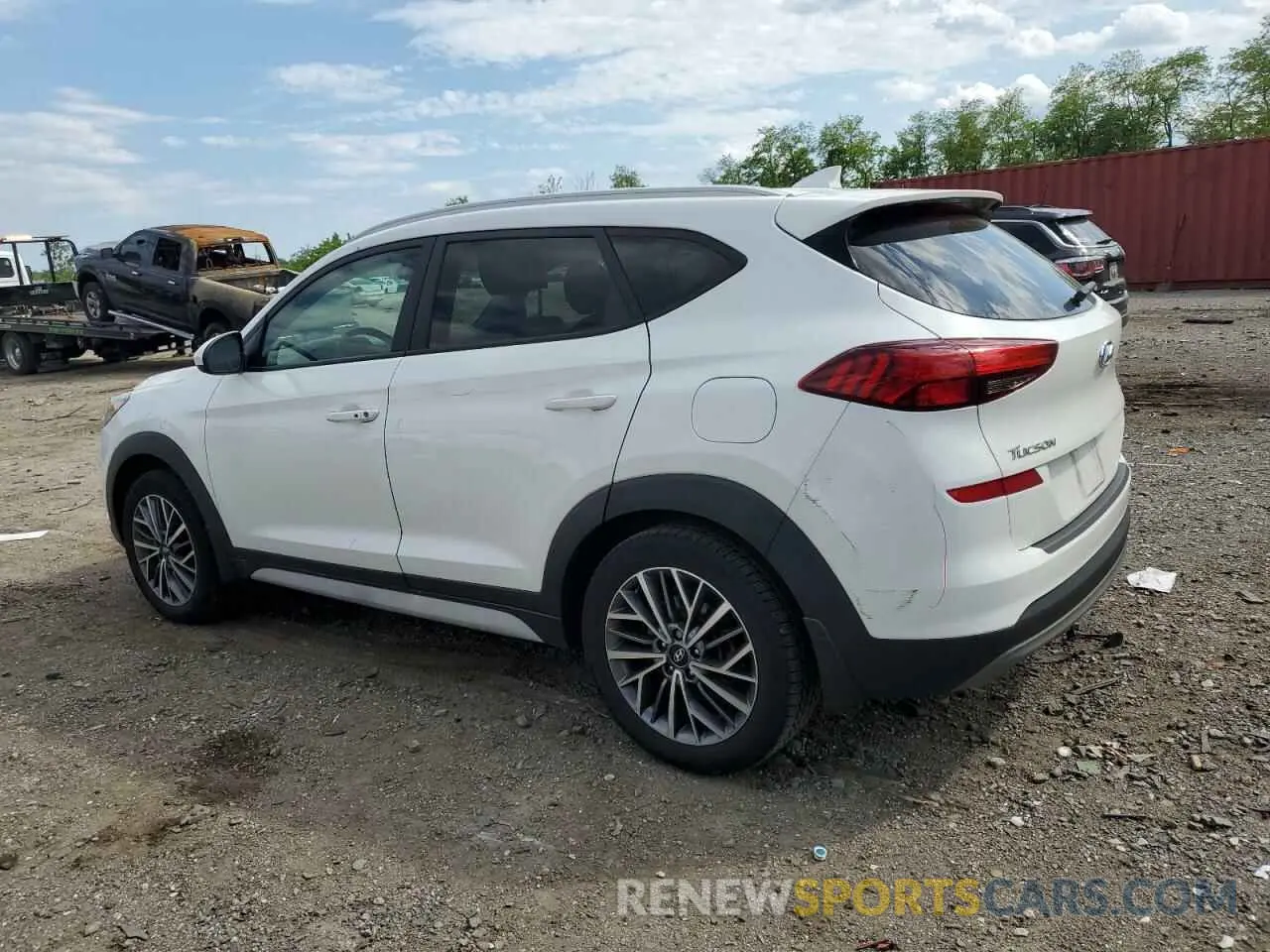 2 Photograph of a damaged car KM8J3CAL0LU155937 HYUNDAI TUCSON 2020