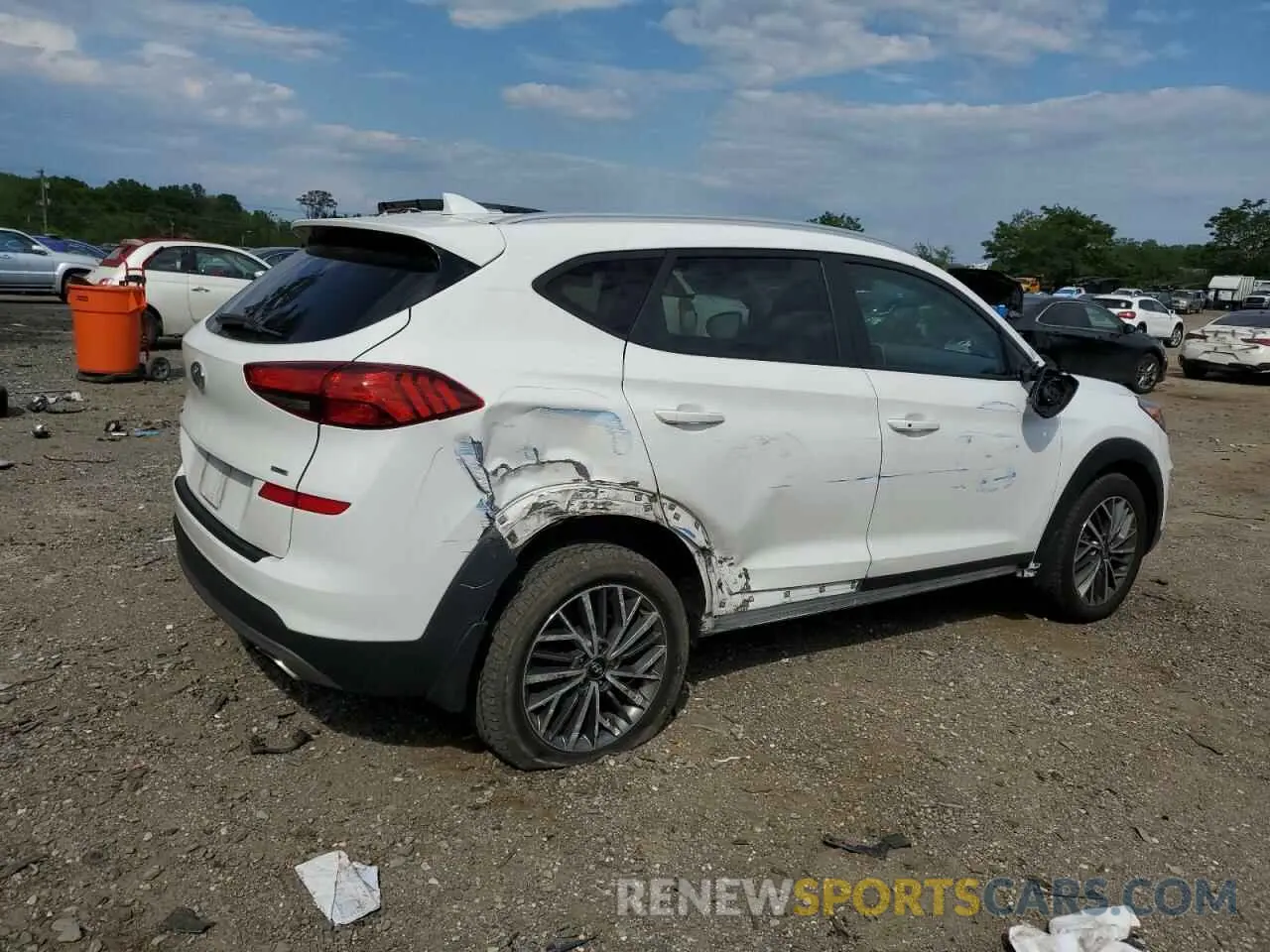 3 Photograph of a damaged car KM8J3CAL0LU155937 HYUNDAI TUCSON 2020