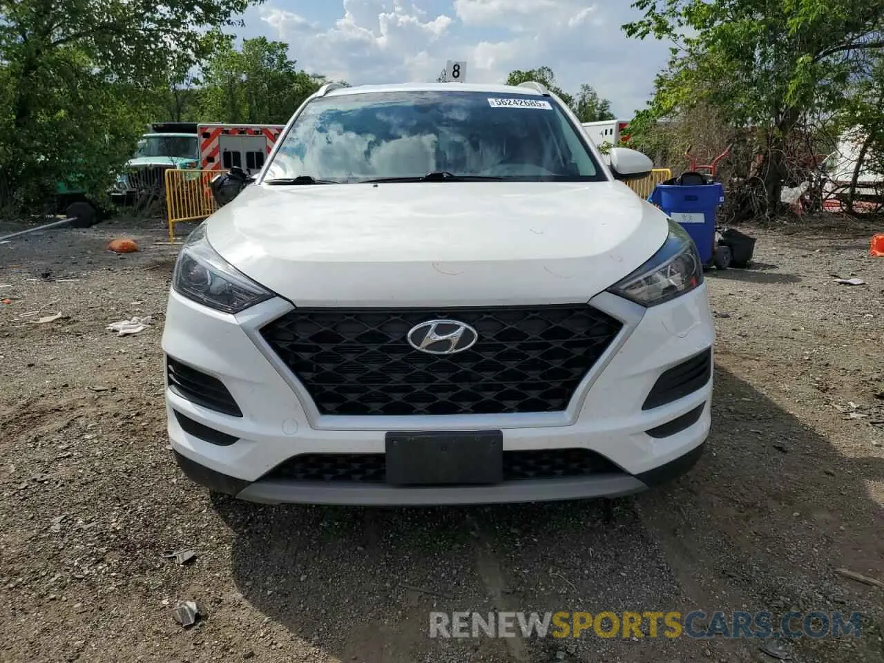 5 Photograph of a damaged car KM8J3CAL0LU155937 HYUNDAI TUCSON 2020