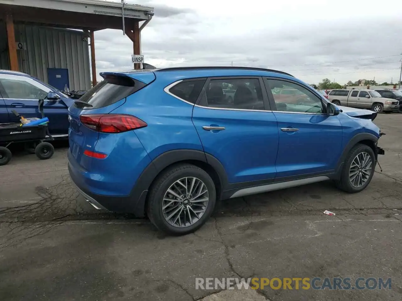 3 Photograph of a damaged car KM8J3CAL0LU231740 HYUNDAI TUCSON 2020