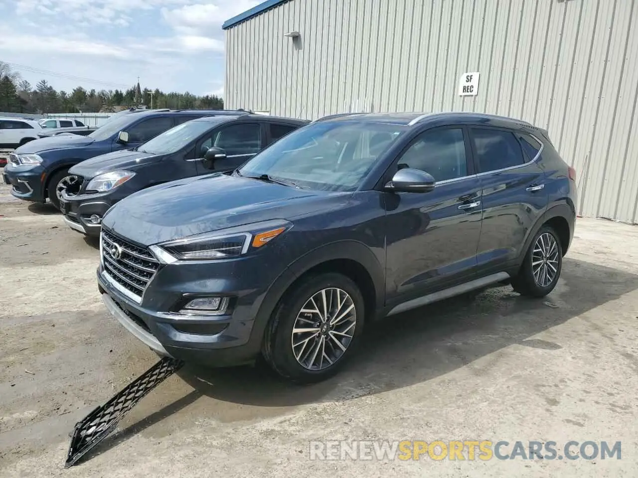 1 Photograph of a damaged car KM8J3CAL1LU154814 HYUNDAI TUCSON 2020