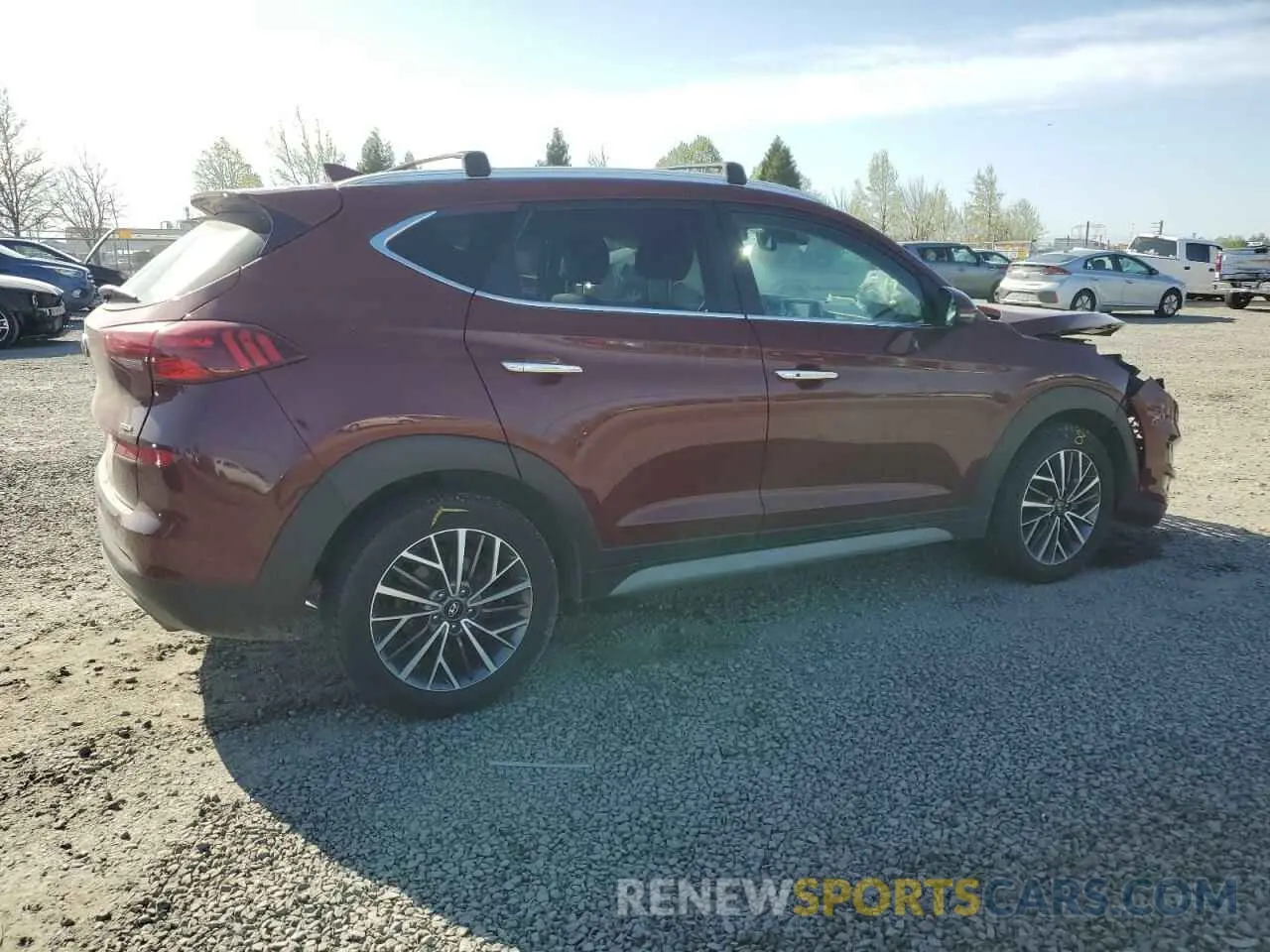 3 Photograph of a damaged car KM8J3CAL1LU251494 HYUNDAI TUCSON 2020