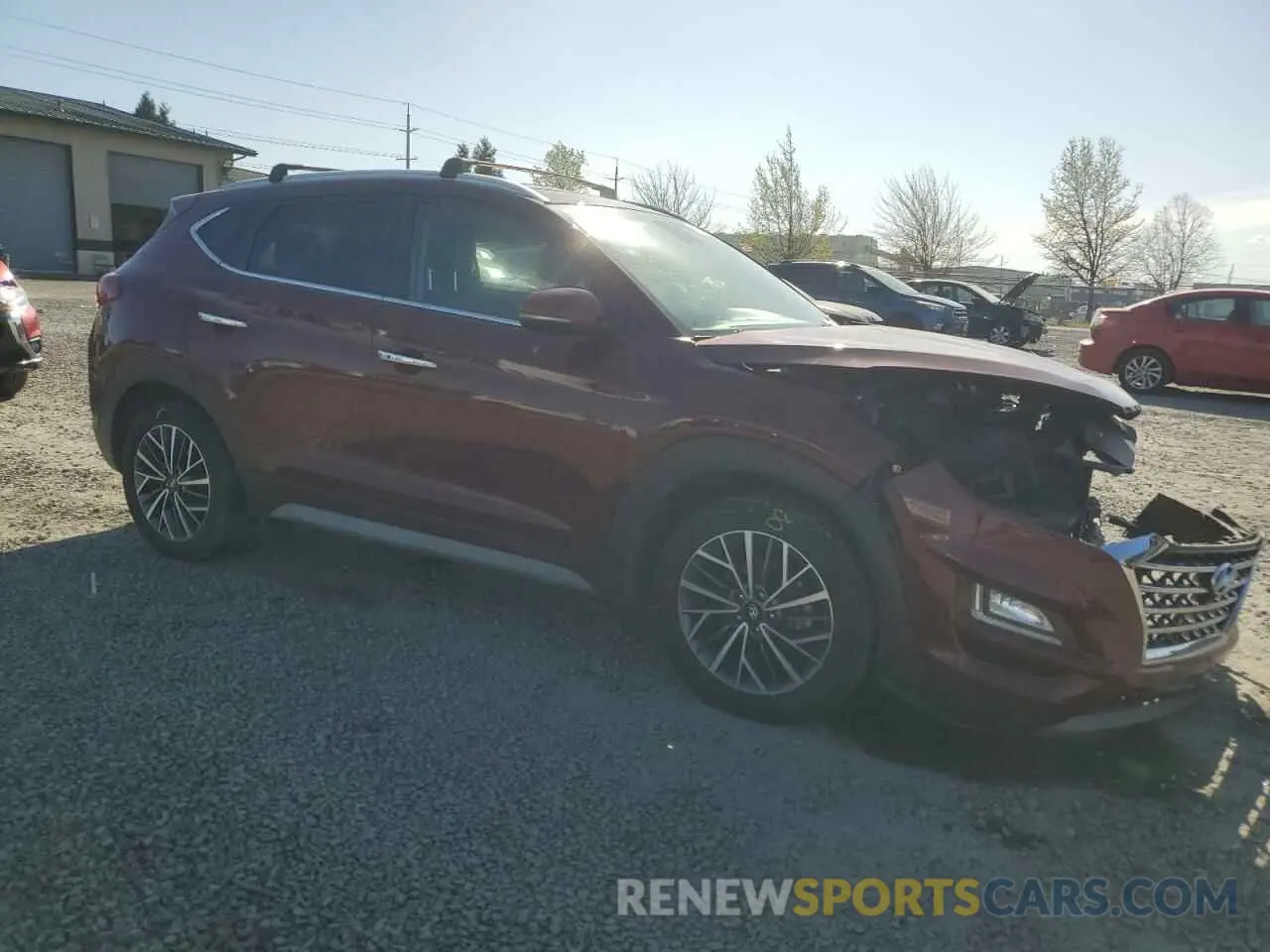 4 Photograph of a damaged car KM8J3CAL1LU251494 HYUNDAI TUCSON 2020
