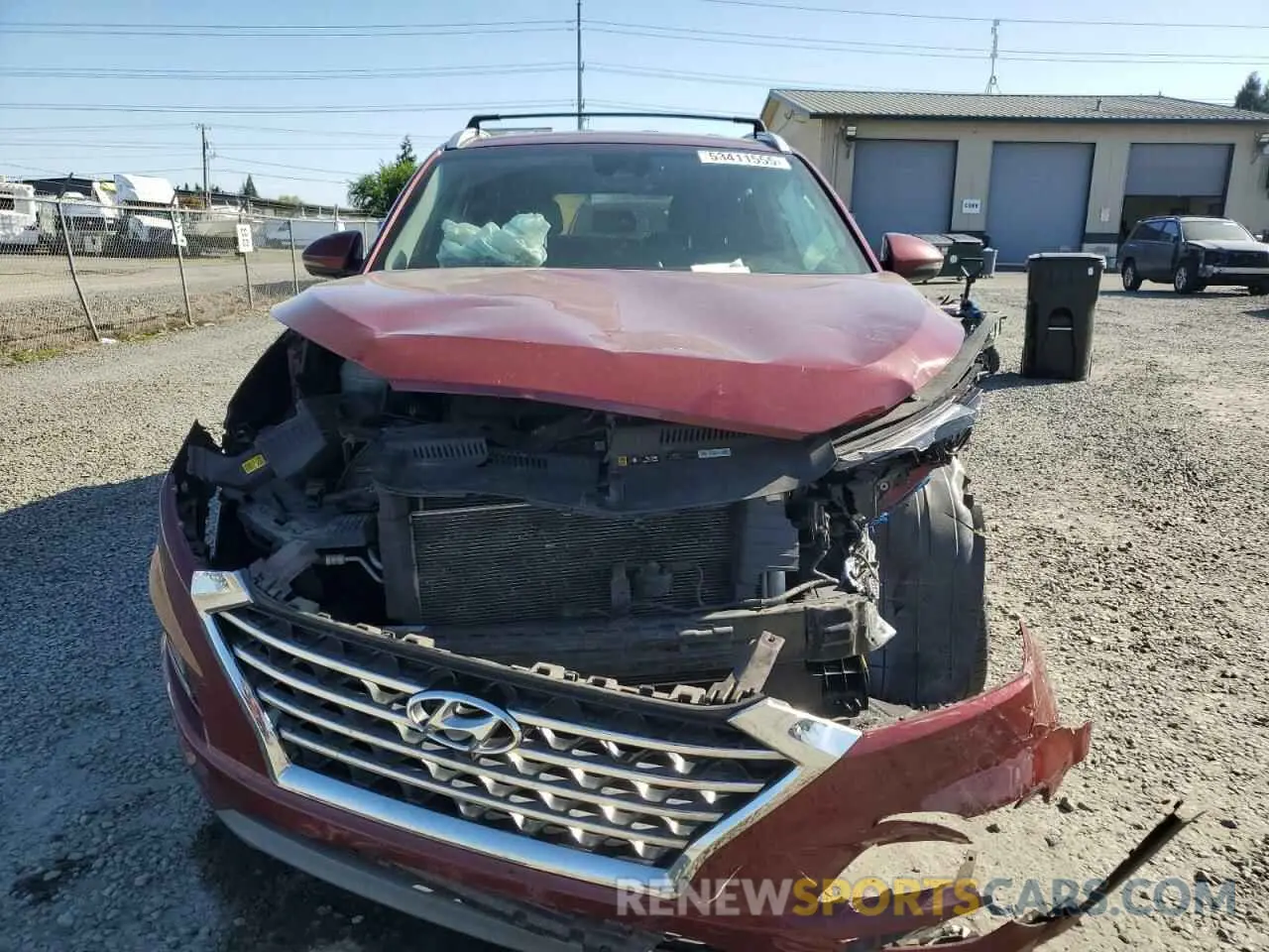 5 Photograph of a damaged car KM8J3CAL1LU251494 HYUNDAI TUCSON 2020