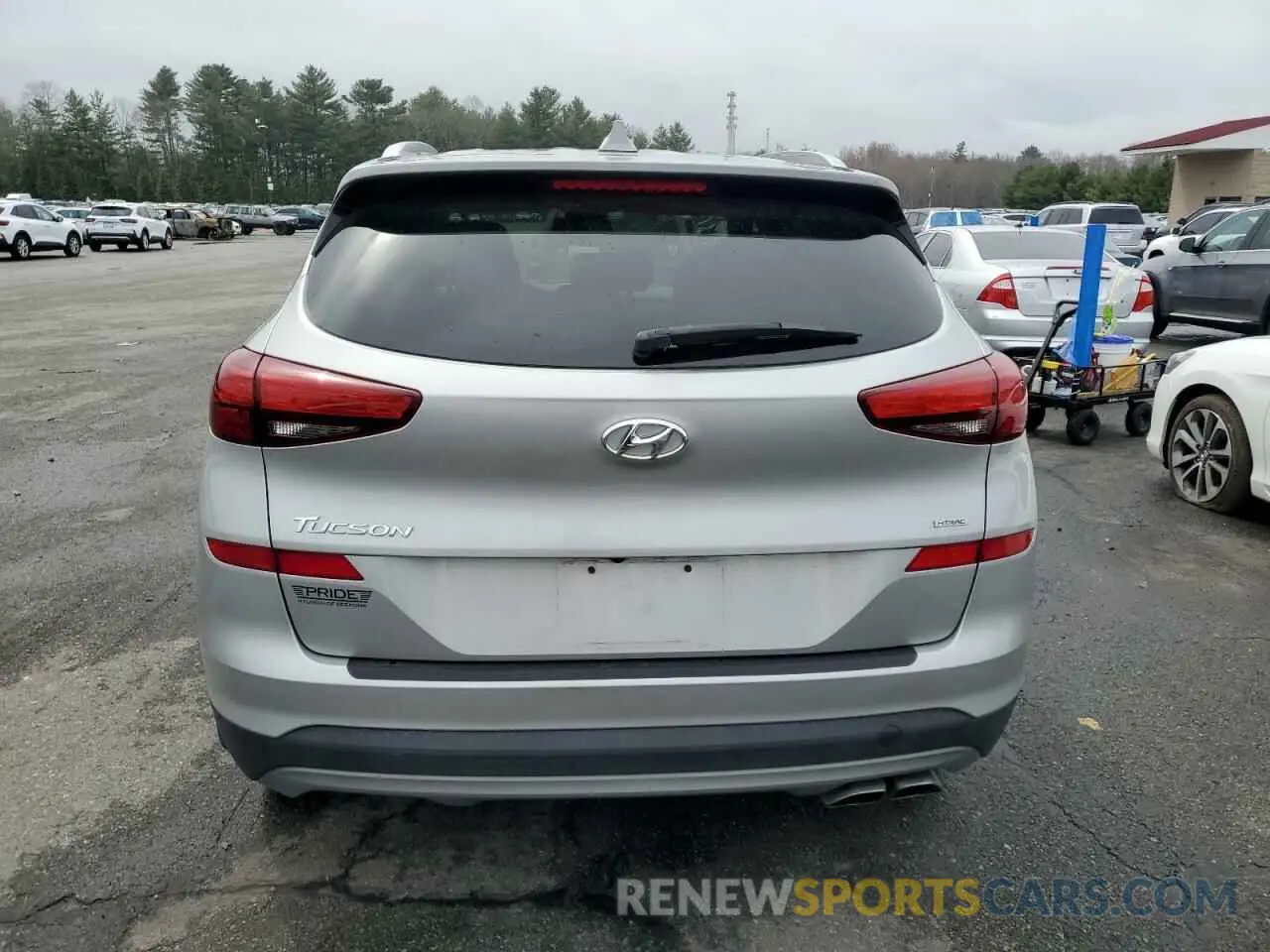6 Photograph of a damaged car KM8J3CAL1LU264682 HYUNDAI TUCSON 2020