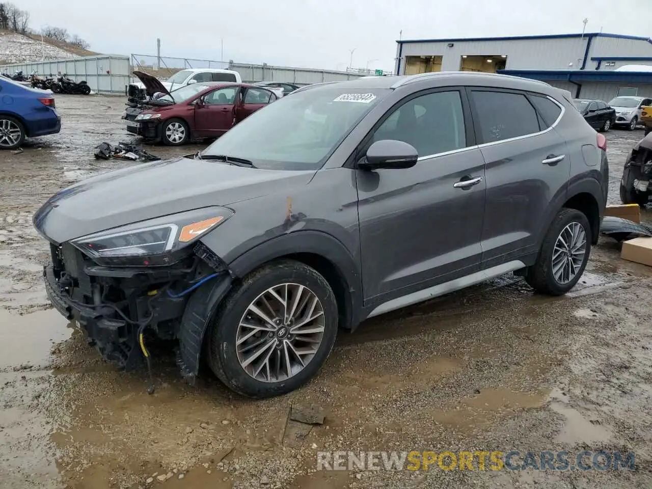 1 Photograph of a damaged car KM8J3CAL2LU101362 HYUNDAI TUCSON 2020