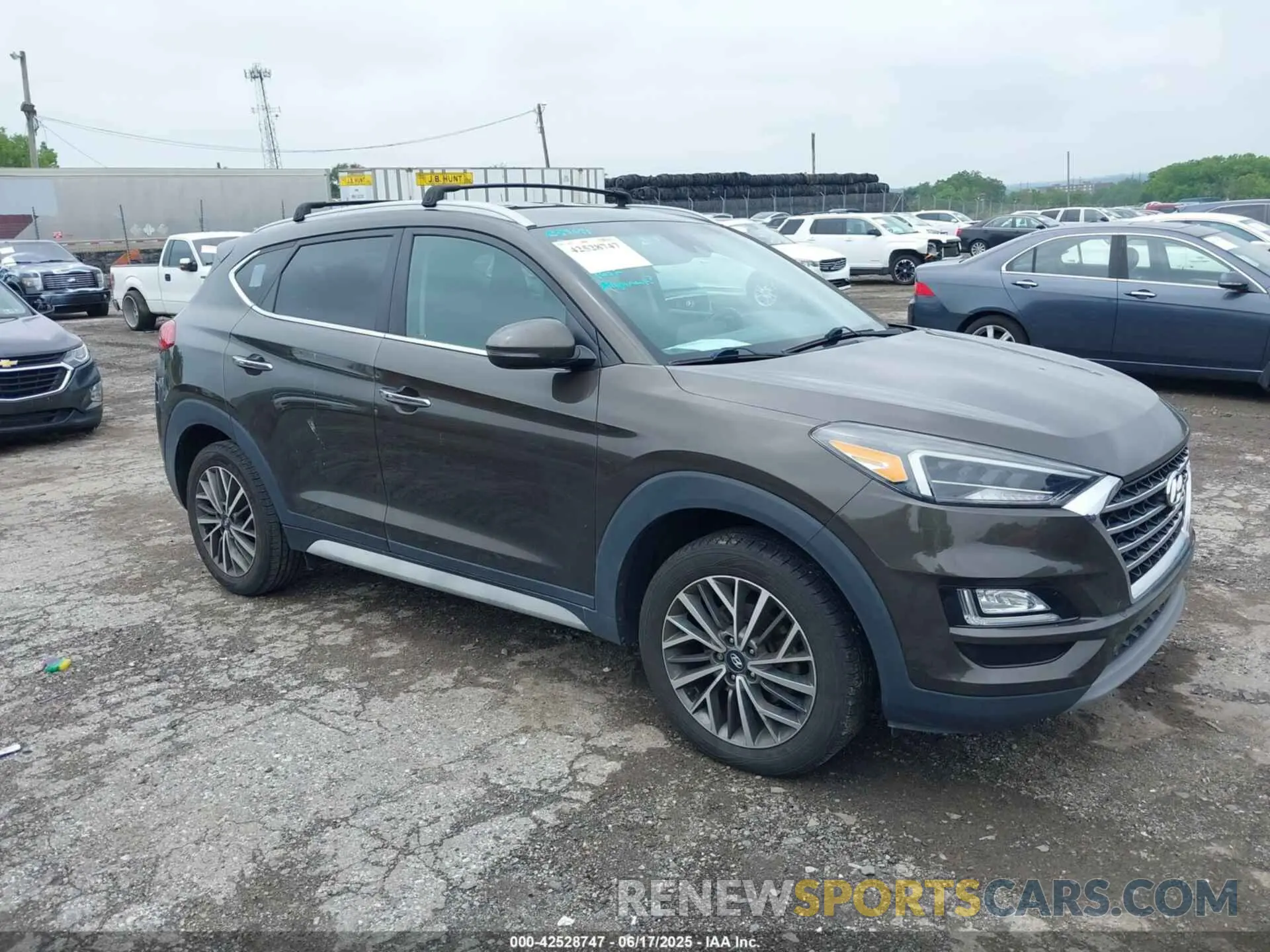 1 Photograph of a damaged car KM8J3CAL2LU200876 HYUNDAI TUCSON 2020