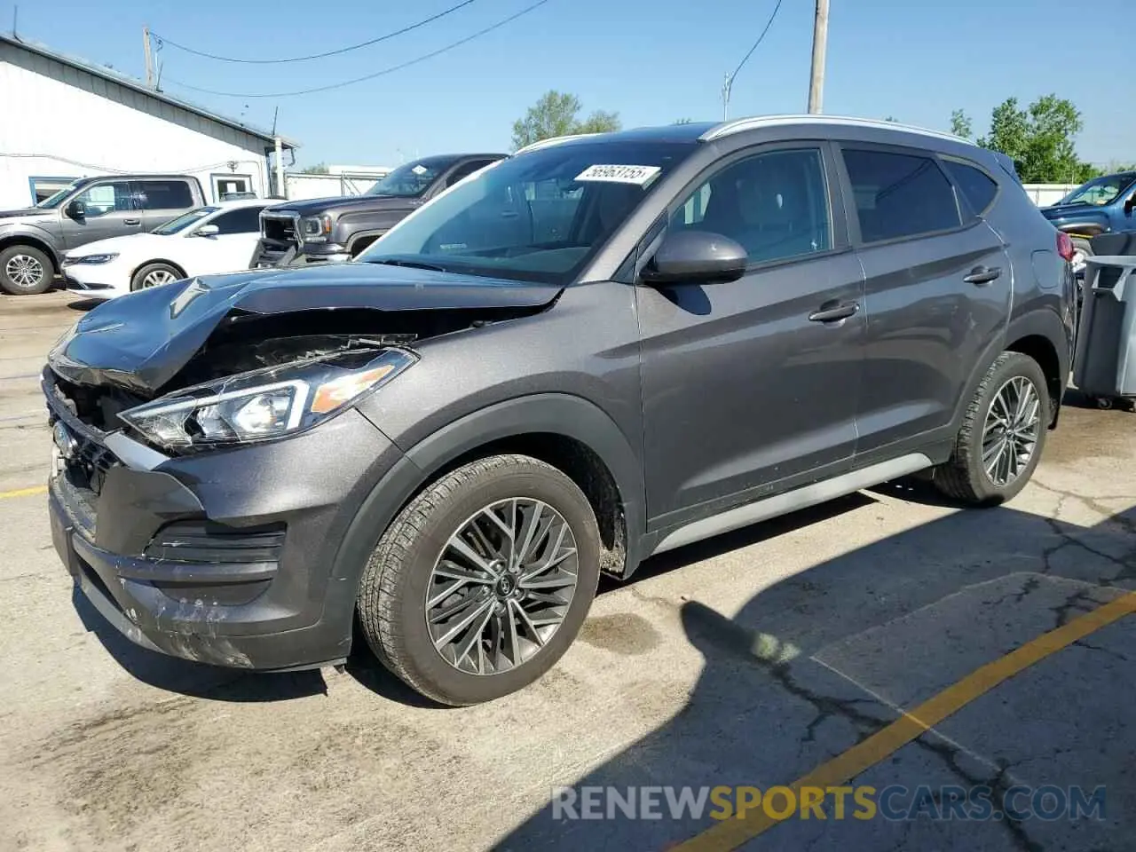 1 Photograph of a damaged car KM8J3CAL2LU229939 HYUNDAI TUCSON 2020