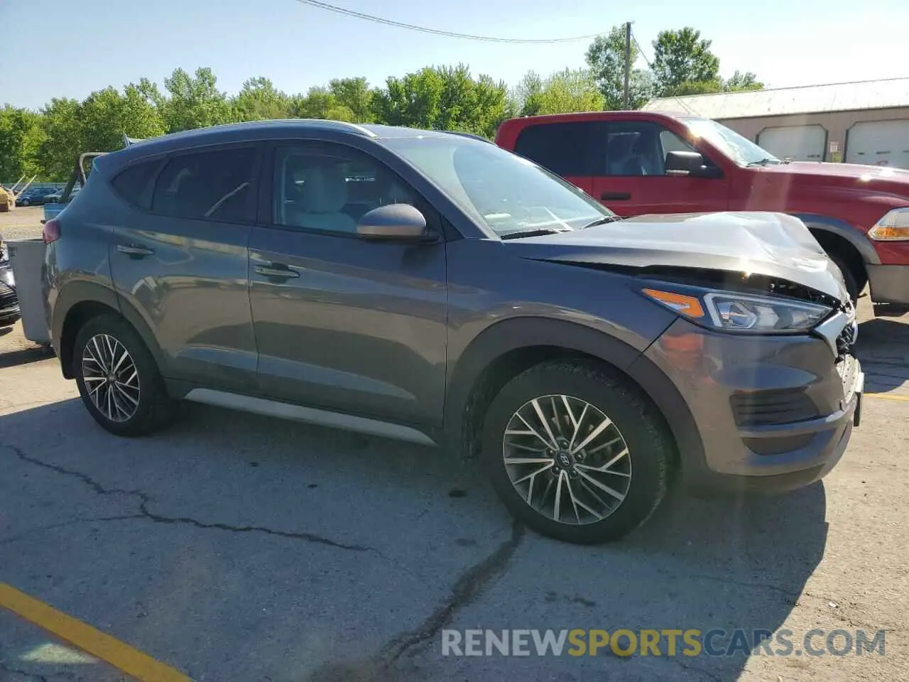 4 Photograph of a damaged car KM8J3CAL2LU229939 HYUNDAI TUCSON 2020
