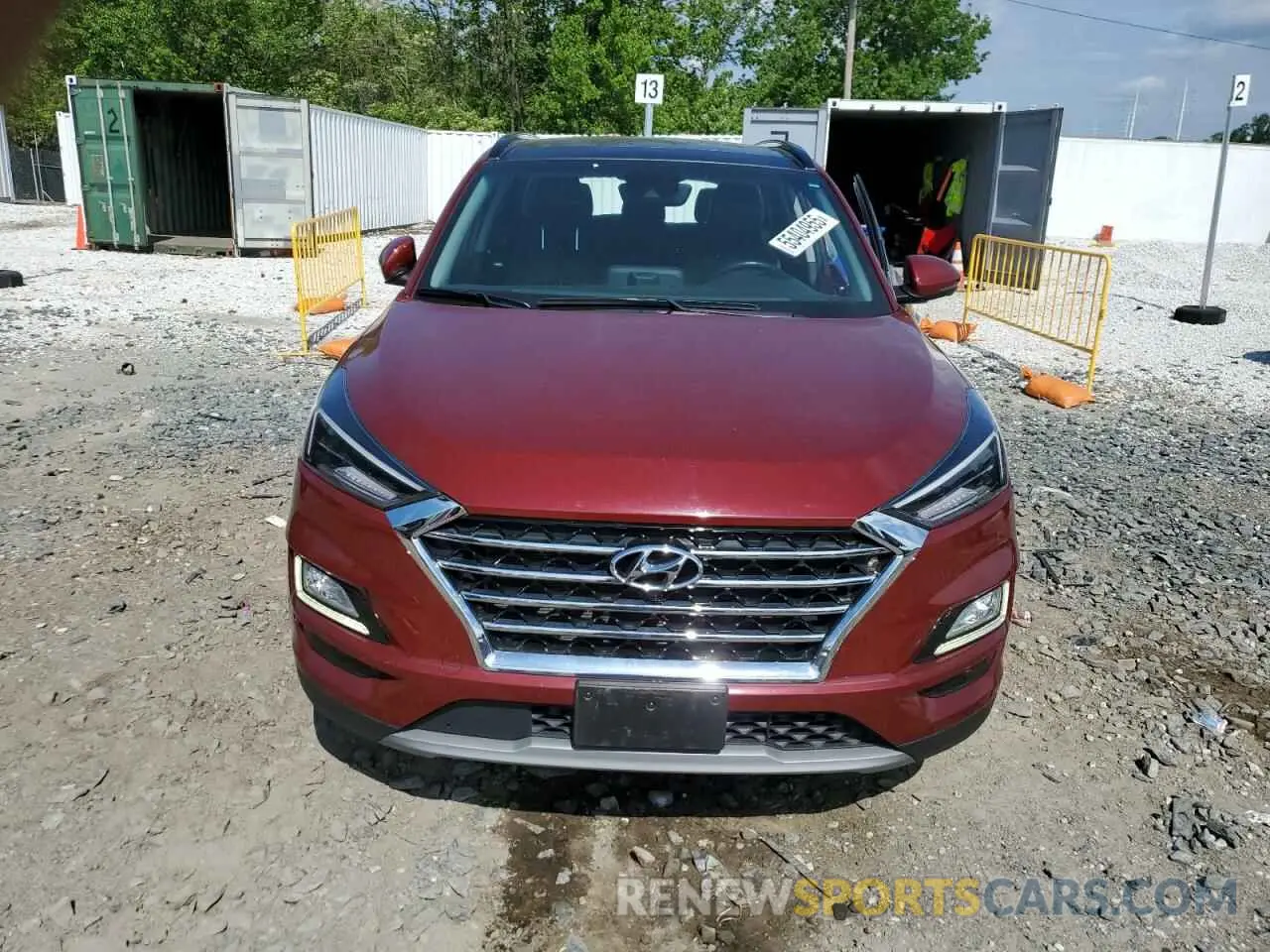 5 Photograph of a damaged car KM8J3CAL2LU245378 HYUNDAI TUCSON 2020