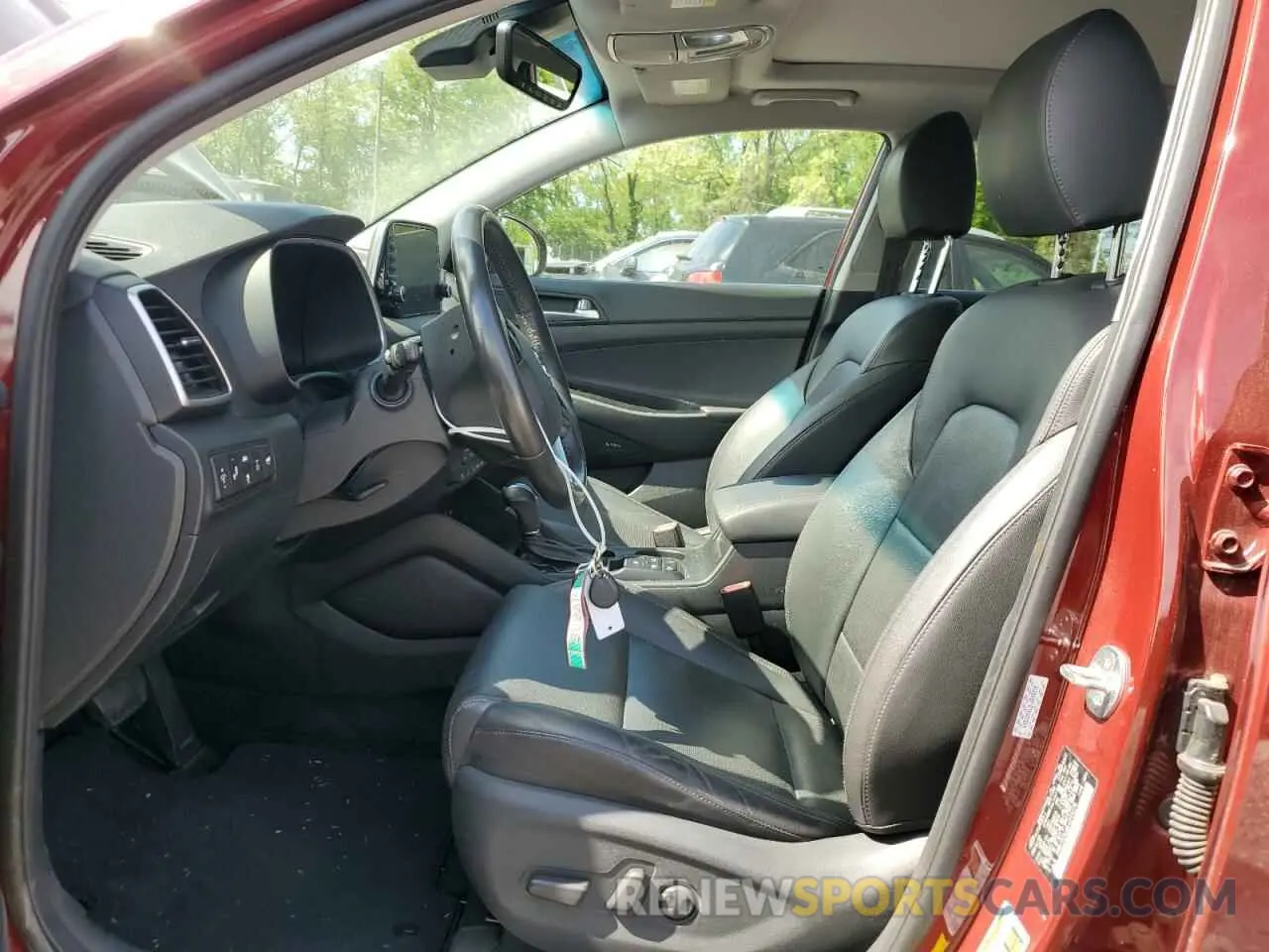 7 Photograph of a damaged car KM8J3CAL2LU245378 HYUNDAI TUCSON 2020