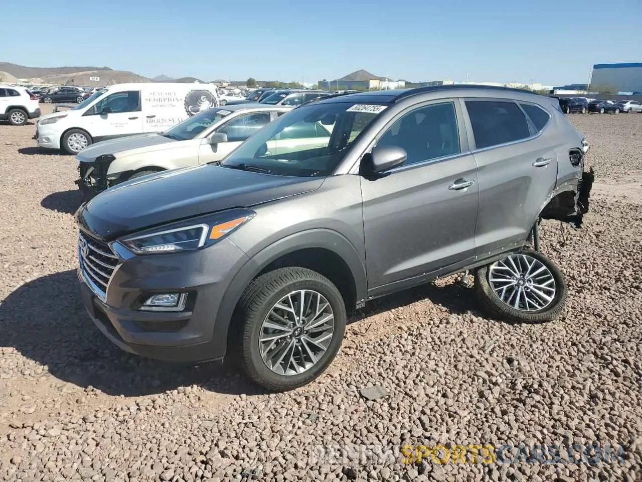 1 Photograph of a damaged car KM8J3CAL2LU248068 HYUNDAI TUCSON 2020