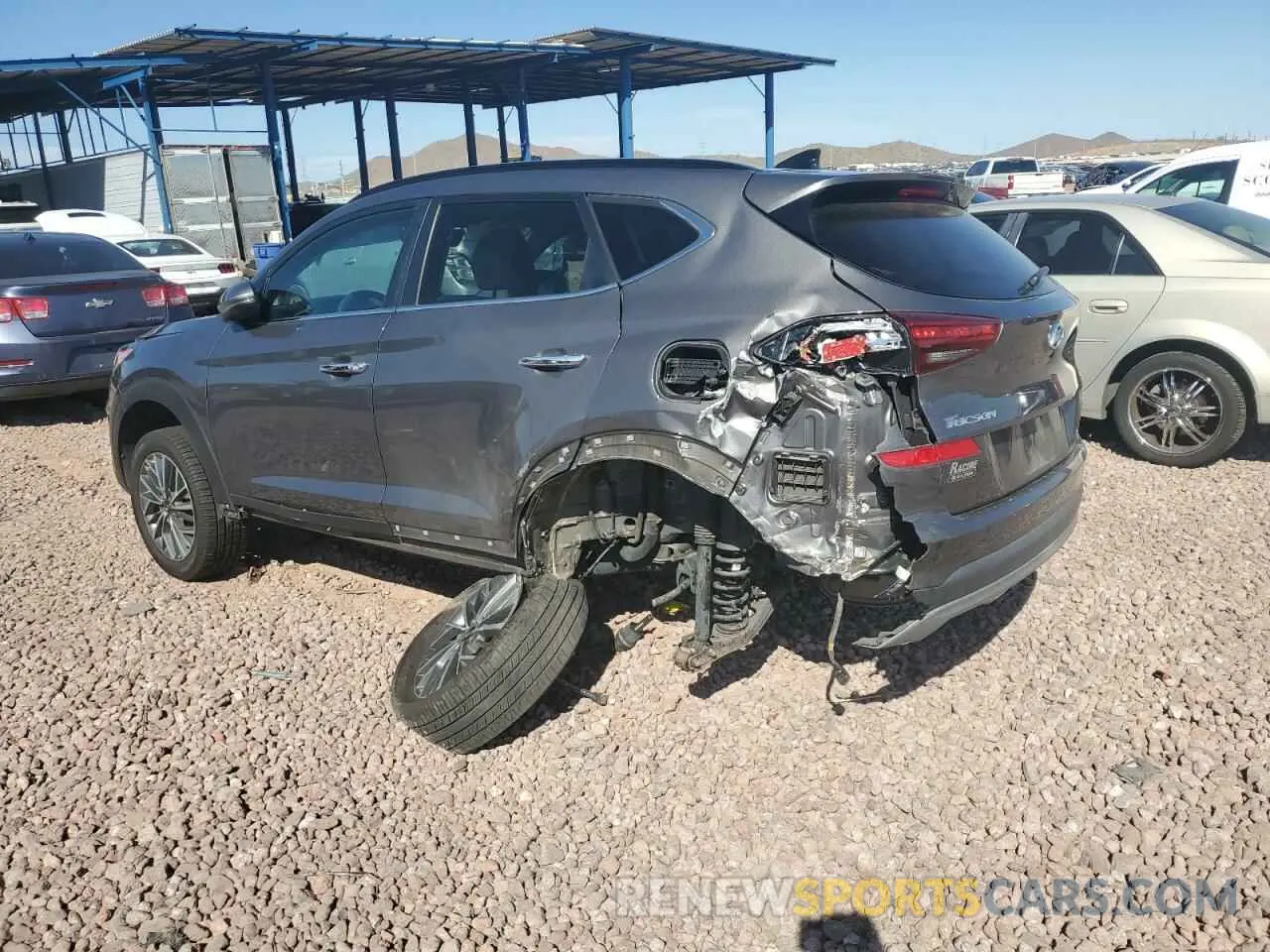 2 Photograph of a damaged car KM8J3CAL2LU248068 HYUNDAI TUCSON 2020