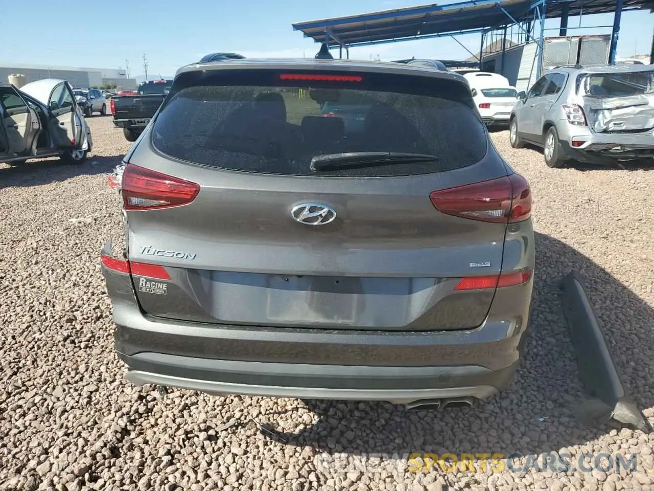 6 Photograph of a damaged car KM8J3CAL2LU248068 HYUNDAI TUCSON 2020