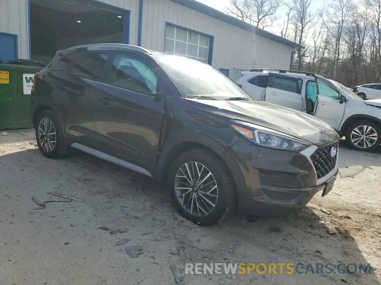 4 Photograph of a damaged car KM8J3CAL3LU153759 HYUNDAI TUCSON 2020
