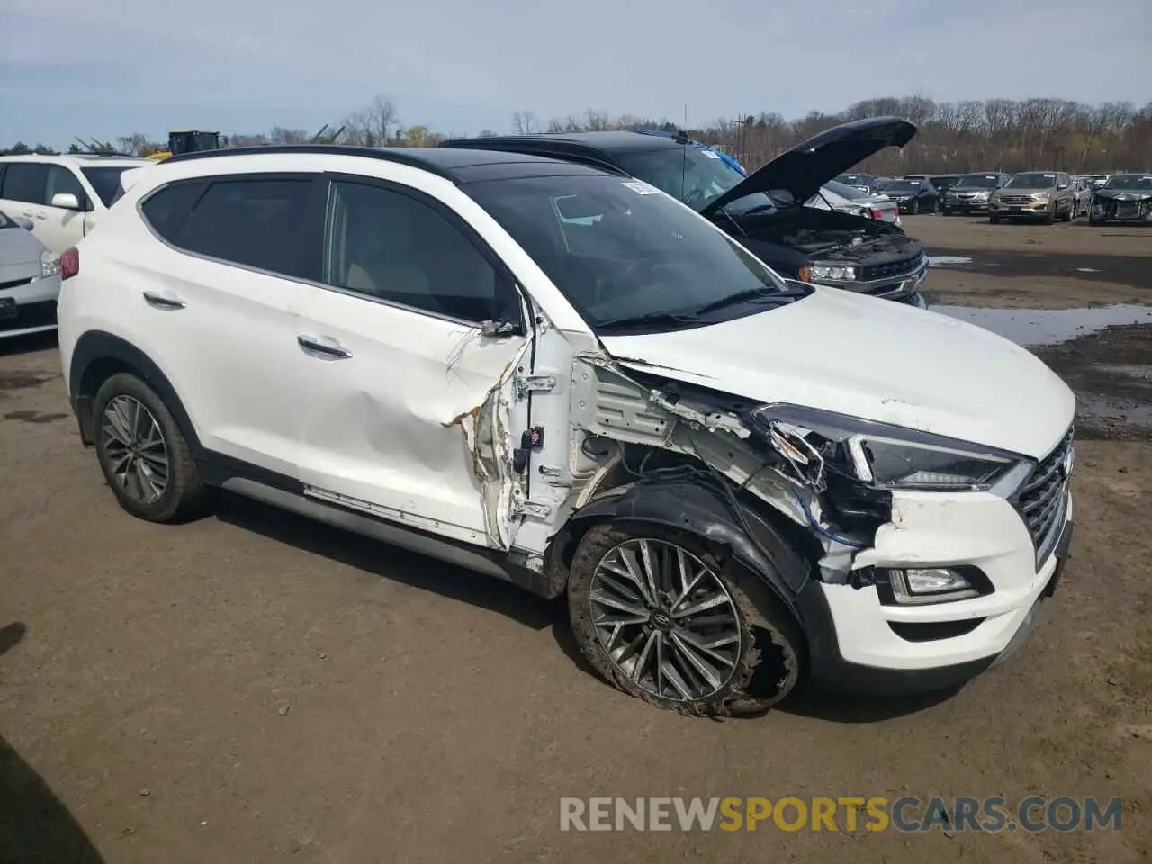 4 Photograph of a damaged car KM8J3CAL3LU197034 HYUNDAI TUCSON 2020