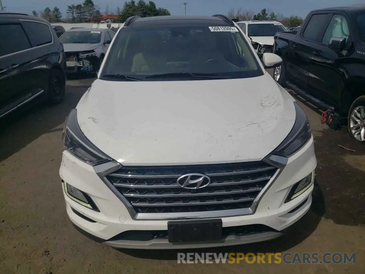 5 Photograph of a damaged car KM8J3CAL3LU197034 HYUNDAI TUCSON 2020